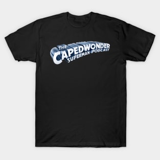 CapedWonder Podcast logo 3 T-Shirt